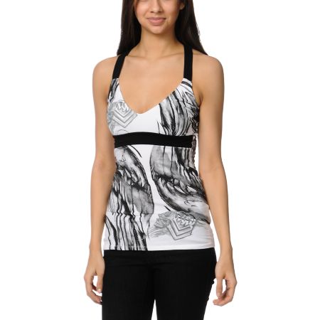 Metal Mulisha Enamour White Tank Top