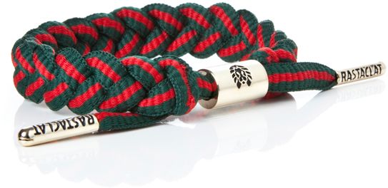 Rastaclat Dark Green & Red Bracelet