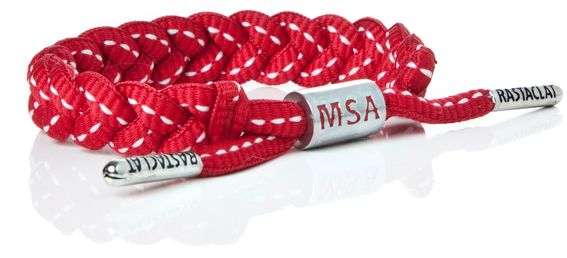 Rastaclat MSA Red & White Bracelet