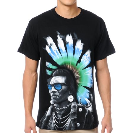 Rook Chief Rocka Black Tee Shirt 