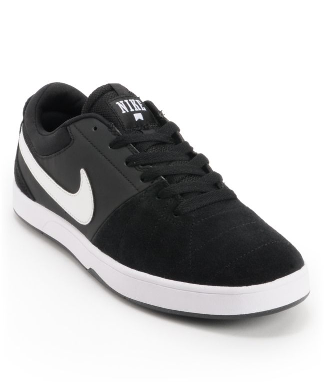 Nike Rabona Black & White Skate Shoe