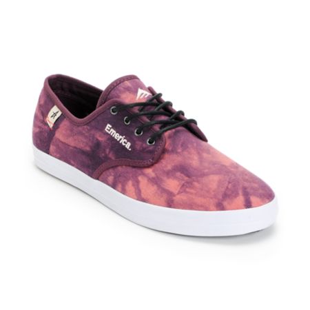 Emerica x Altamont Wino Purple Tie Dye Shoe