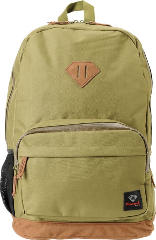 Diamond Supply Co. Army Green Laptop Backpack