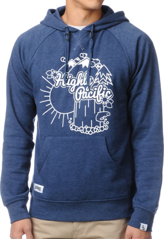 Local Legends Highly Pacific Navy Pullover Hoodie