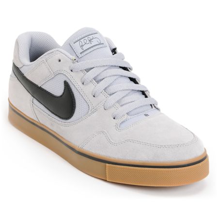 Nike SB P-Rod 2.5 Wolf Grey & Gum Suede Skate Shoe