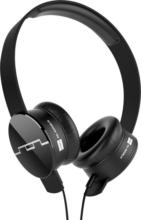 SOL REPUBLIC Tracks V8 Black Headphones