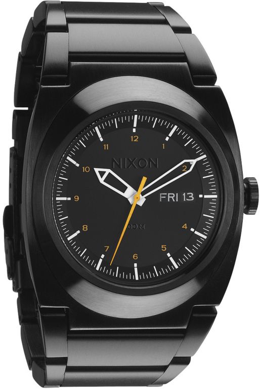 Nixon The Don All Black & Orange Watch