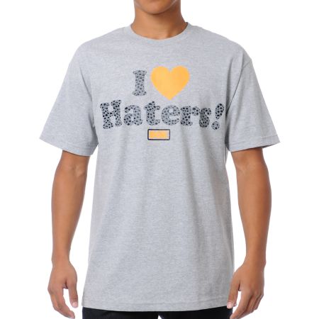 DGK Safari Haters Grey Tee Shirt