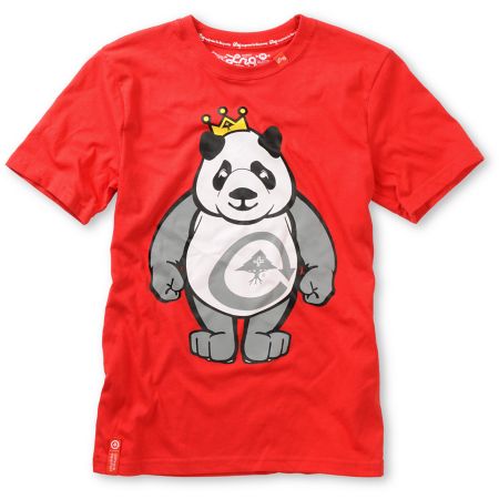 LRG Boys King of Style Red Tee Shirt