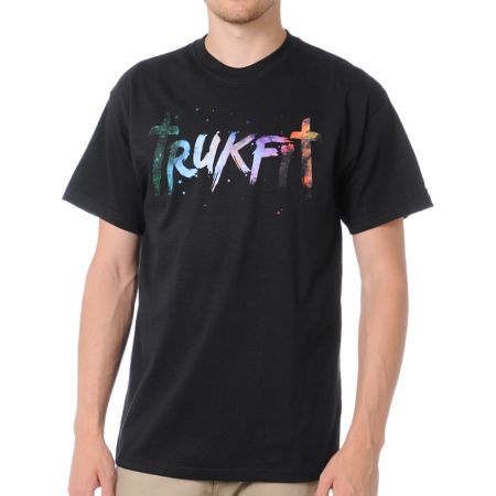 Trukfit Galaxy Black Tee Shirt