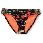 Hurley Swim Flamo Strap Side Bikini Bottom