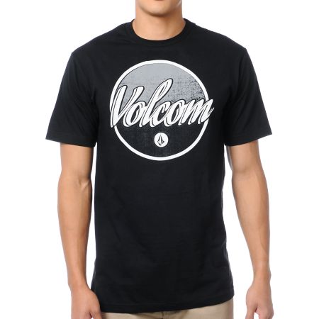 Volcom Barned Black Tee Shirt
