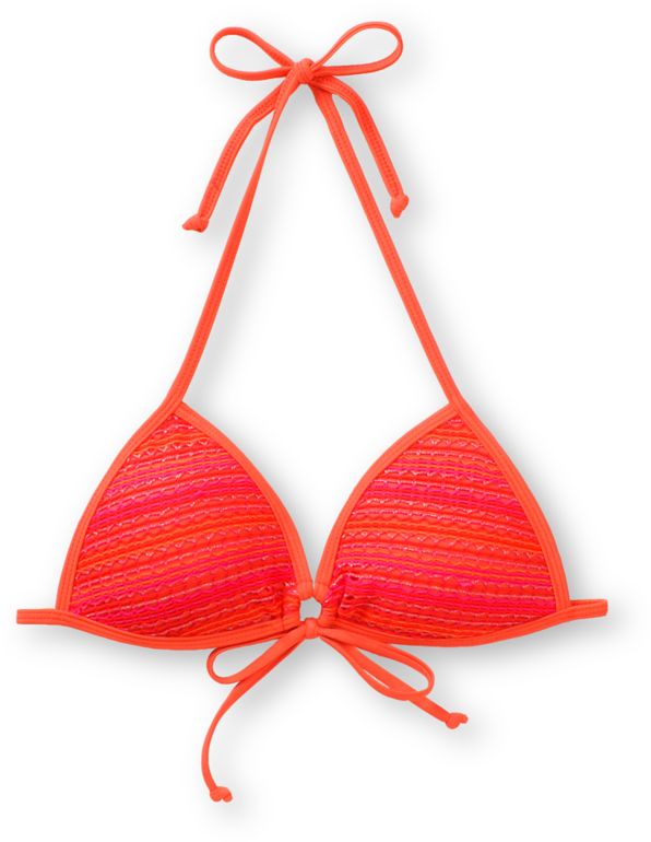 Reef Spirit Coral Crochet Molded Bikini Top