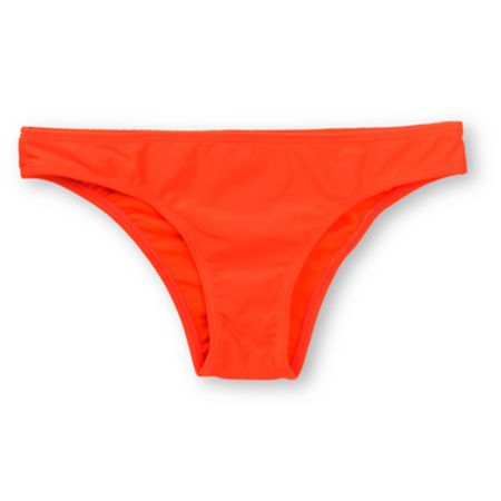 Roxy Surf Essentials Pop Orange Basic Bikini Bottom