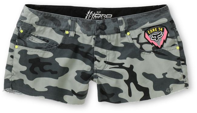 Fox Girls Special Ops Hydro Camo Print Board Shorts