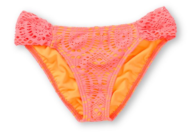 Billabong Harlow Coral Tab Side Crochet Bikini Bottom