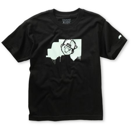 Trukfit Boys Truk Face Black Tee Shirt