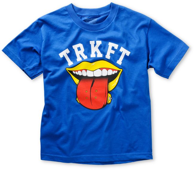 Trukfit Boys Board Lickr Royal Blue Tee Shirt