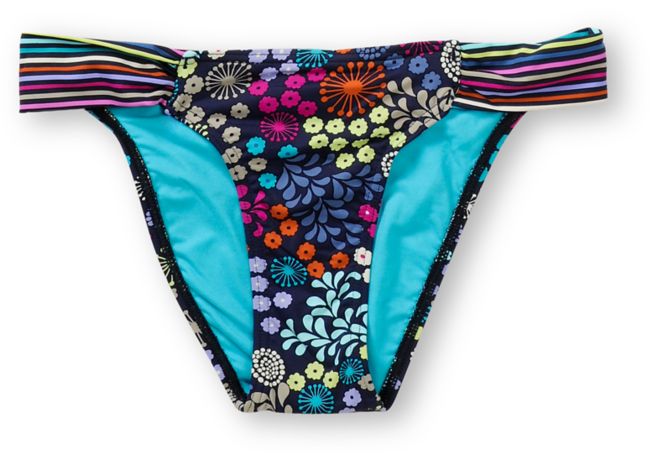 Lost Swimwear Prairie Retro Tab Side Bikini Bottom