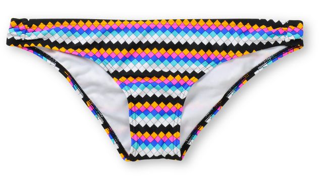 Damsel Momentum Geo Print Basic Bikini Bottom