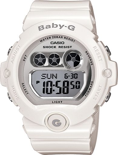G-Shock BG6900 Baby-G Mirror White Watch