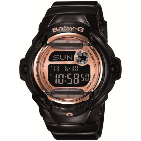 G-Shock BG169G-1 Baby-G Black & Rose Gold Watch
