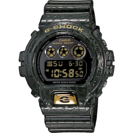 G-Shock DW6900CR-3 LTD Crocodile Texture Green Watch