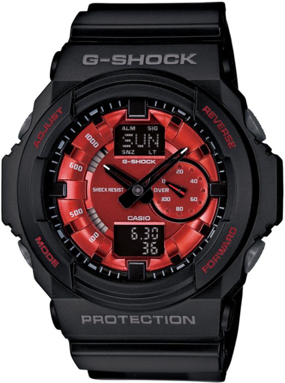 G-Shock GA150MF-1A Metallic Finish Black Watch