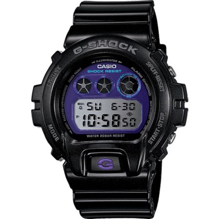 G-Shock DW6900MF-1 Metallic Finish Black Watch