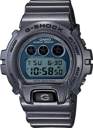 G-Shock DW6900MF-2 Metallic Finish Purple Watch