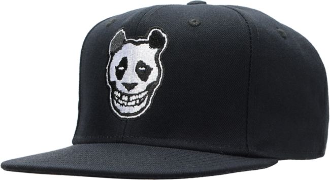 LRG Crimson Panda Black Snapback Hat