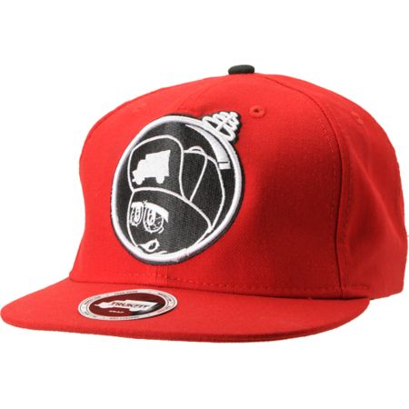 Trukfit Feelin Spacey Red Snapback Hat