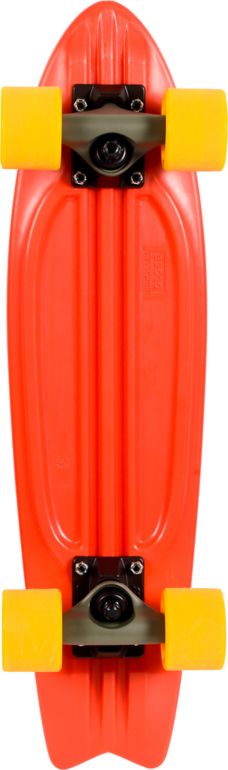 Globe Red & Yellow Bantam 7 x 24 Complete Cruiser Skateboard