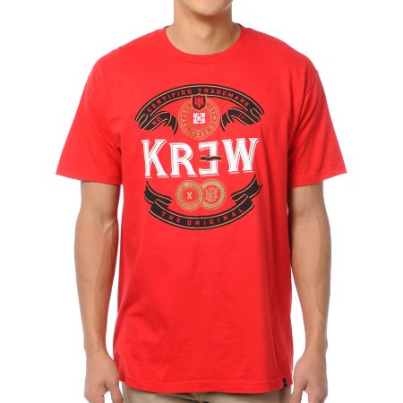 KR3W Superior Red Tee Shirt