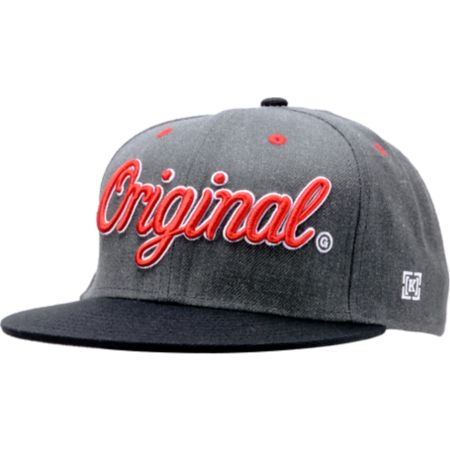 KR3W Original Charcoal & Black Snapback Hat