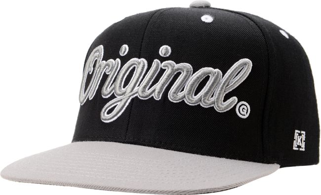 KR3W Originals Black & Grey Snapback