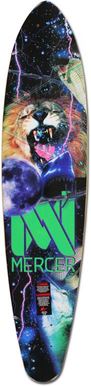 Mercer Apocolypto Lion 37.5 Longboard Deck