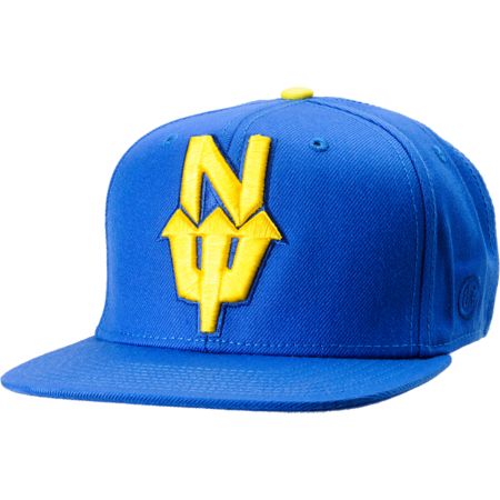Casual Industrees N.Dub Blue & Yellow Snapback Hat