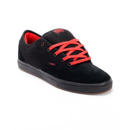 Vans AV Era 1.5 Black & Red Skate Shoe