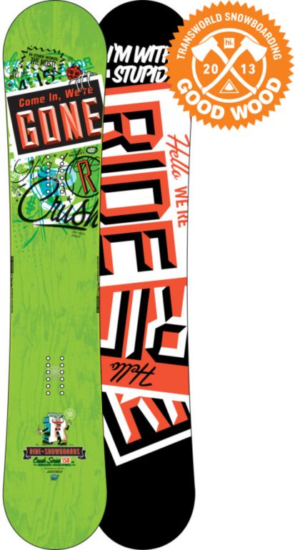 Ride Snowboards Crush 158cm Snowboard 2013
