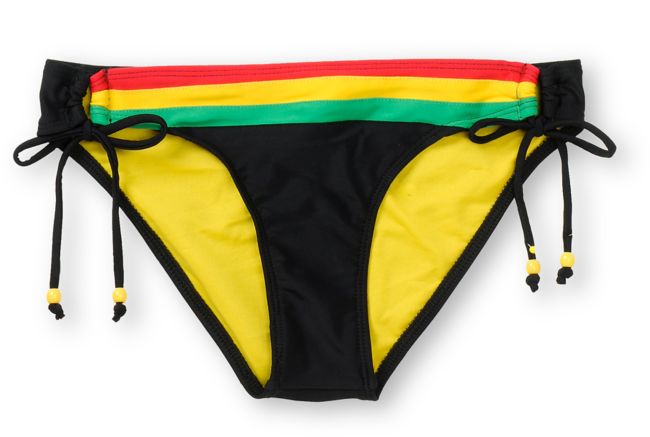 Empyre Girls Rasta Tunnel Tie Bikini Bottom
