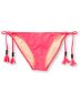 Empyre Girls Bondi Neon Red Crochet Side Tie Bikini Bottom