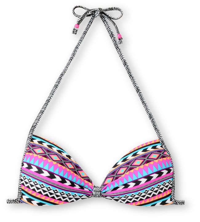 Empyre Girls Tribal Lines Molded Cup Bikini Top