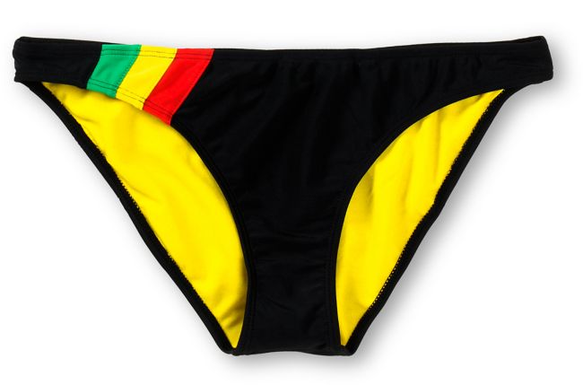 Empyre Girls Oreti Rasta Basic Bikini Bottom