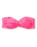 Empyre Girls Coral & Fuchsia Tribal Twist Bandeau Bikini Top
