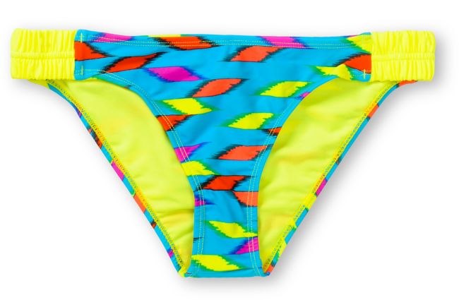 Empyre Girls Maldives Ikat Neon Basic Bikini Bottom