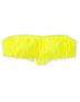 Empyre Girls Lanzarote Neon Yellow Fringe Bandeau Bikini Top