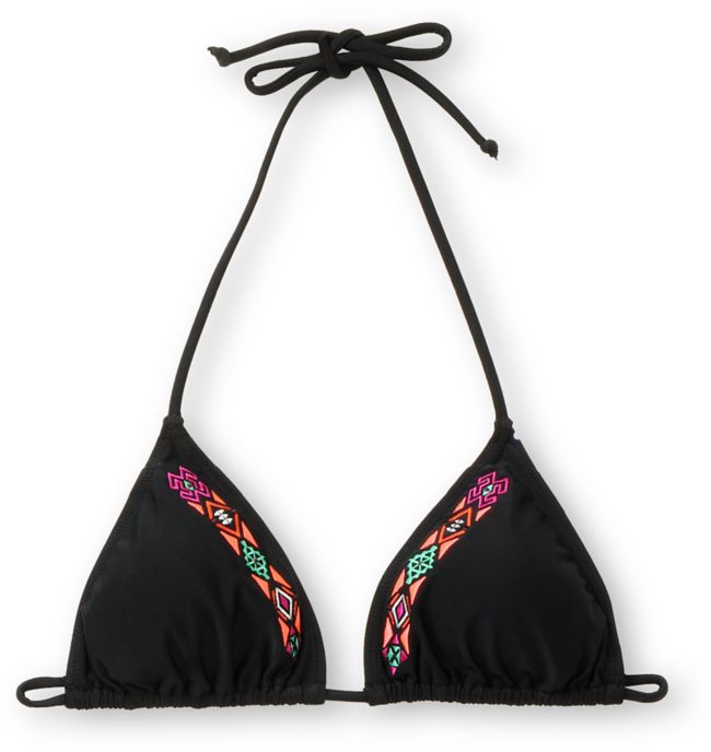 Empyre Girls Oasis Chevron Stripe Triangle Bikini Top