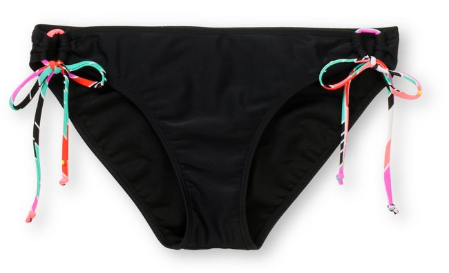 Empyre Girls Oslo Chevron Stripe Tunnel Tie Bikini Bottom