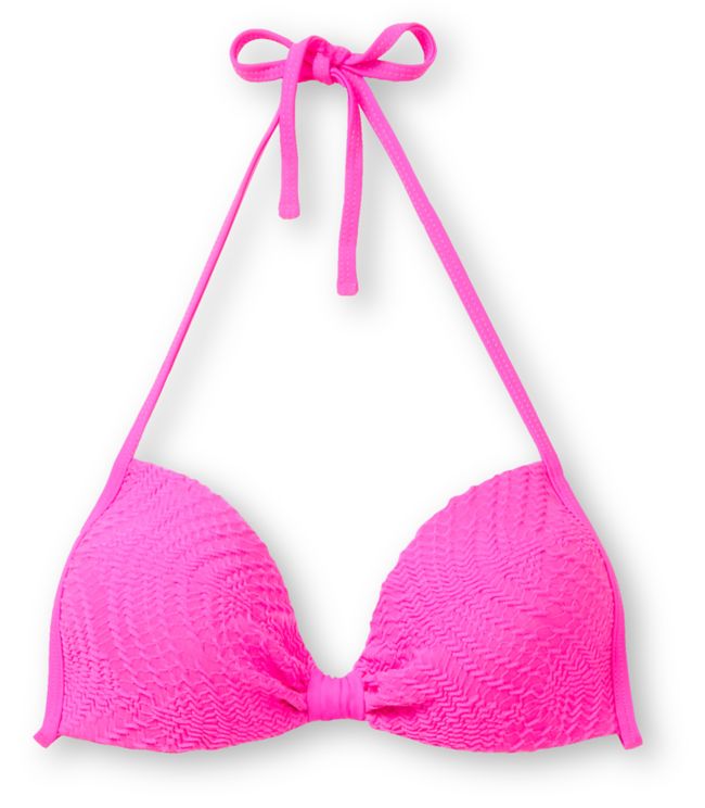 Empyre Girls Variant Hot Pink Crochet Molded Cup Bikini Top